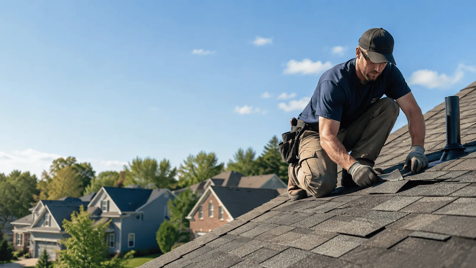 Roof Leak Repair in Vaughnsville, OH near me
